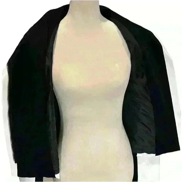 (Sold) INC International Concepts white leather jacket size medium - Picture 11 of 16